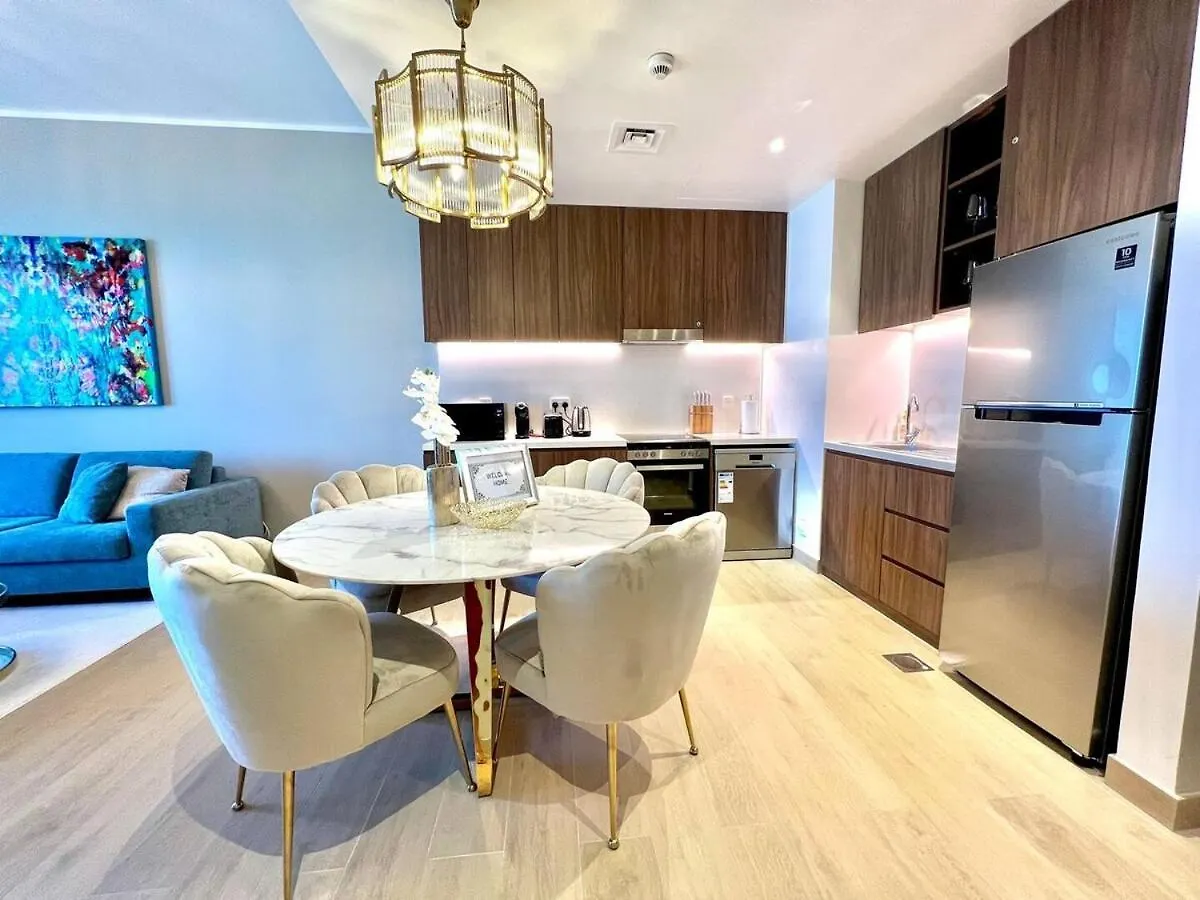 Lägenhet La Mer 1Br Ocean View 4 Pax Dubai